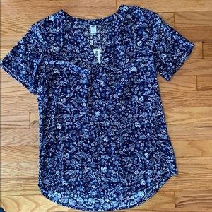NWT Old Navy floral blouse